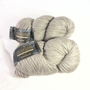 Cascade Yarns Magnum Peruvian Highland Wool x 2‎ Yanks Doeskin Heather 8012 NIP